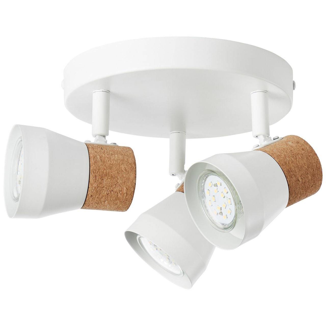 Lampa BRILLIANT, panel sufitowy Tuco LED 50cm czarny / biały, 1x wbudowana dioda LED, wbudowana dioda LED 38W, (4000lm, 3000-6500K), ściemniana pilote - 4