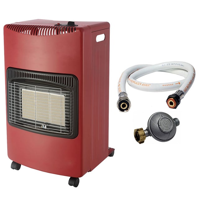 Chauffage D'appoint Gaz ane - Infrableu - 3 Puissances - Recommandé Par agaz - Praha - 4200w - Poêle à bois