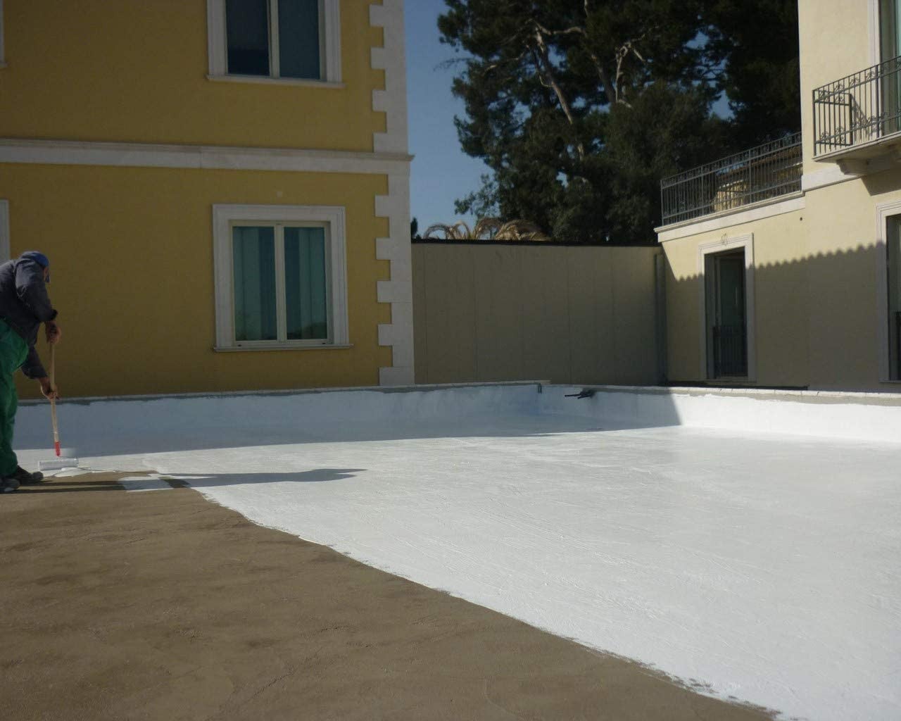 Unico Impermeabilizzante Super Resina Impermeabile Liquida colore Grigio 10 Kg - Icobit - 3