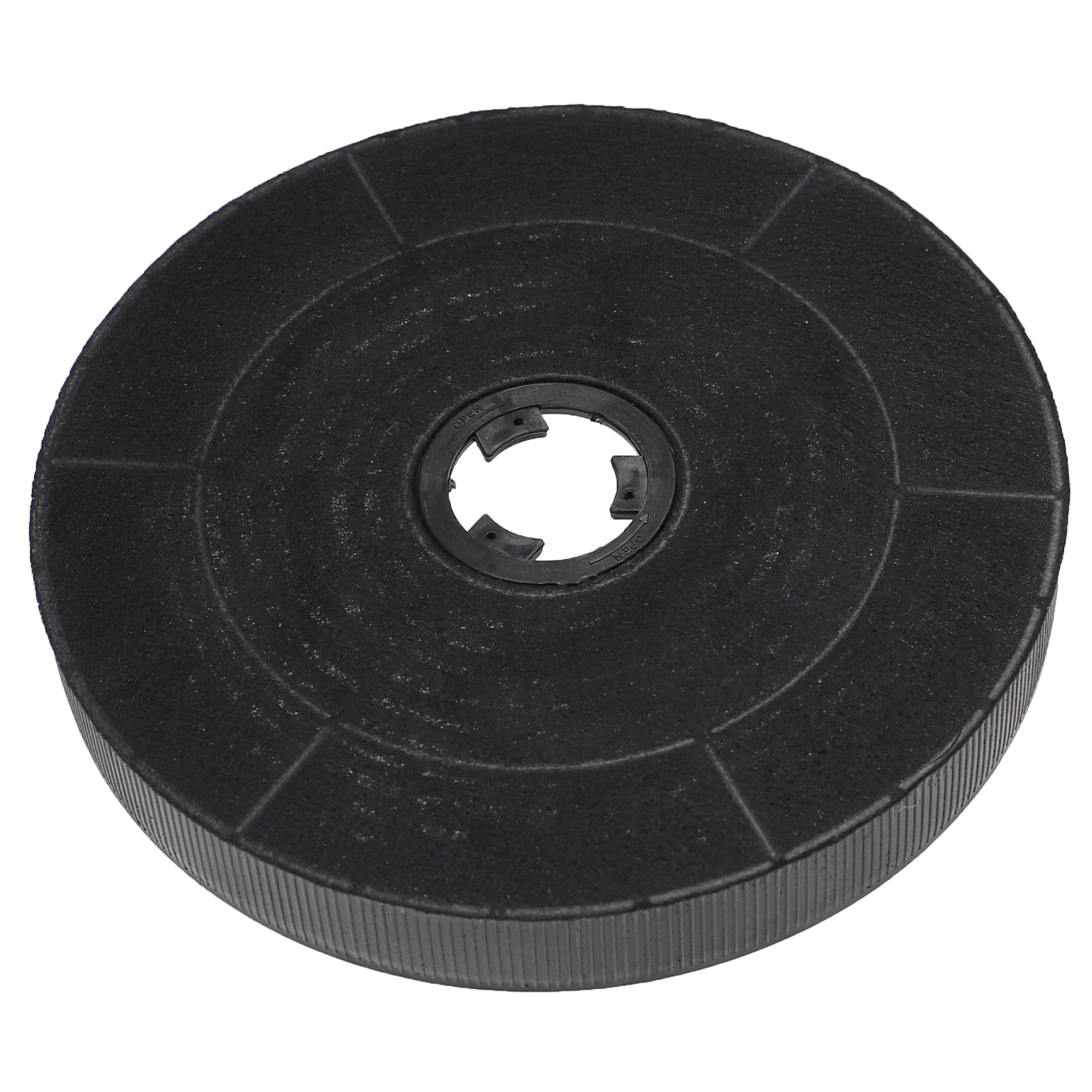 vhbw Filtre à charbon actif universel pour diverses hottes aspirantes - 16 cm - 6