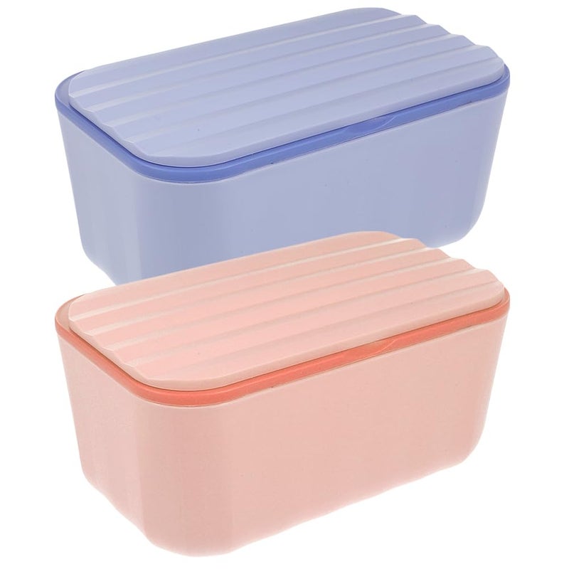 2-częściowy pojemnik na chusteczki, montowany na ścianie, pyłoszczelny pojemnik na chusteczki nawilżane z pokrywką, pojemnik na biurko