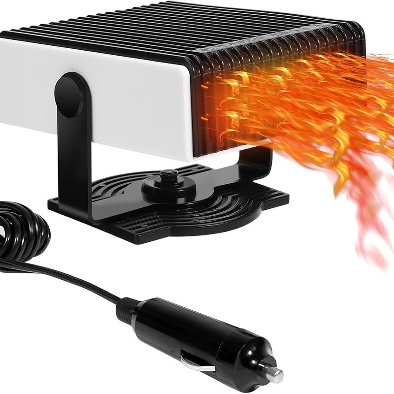 Ogrzewacz samochodowy, 12 V 150 W, wentylator nagrzewnicy samochodowej, na przednią szybę, 2 w 1, wentylator chłodzący i grzewczy