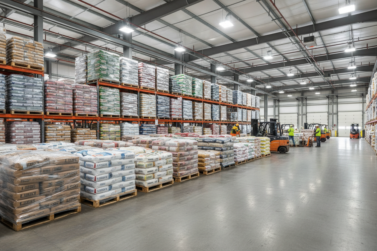 Sac de ciment Palette de 40 sacs de 25 kg / Blanc / CEM II/B-LL 42,5 R - 4