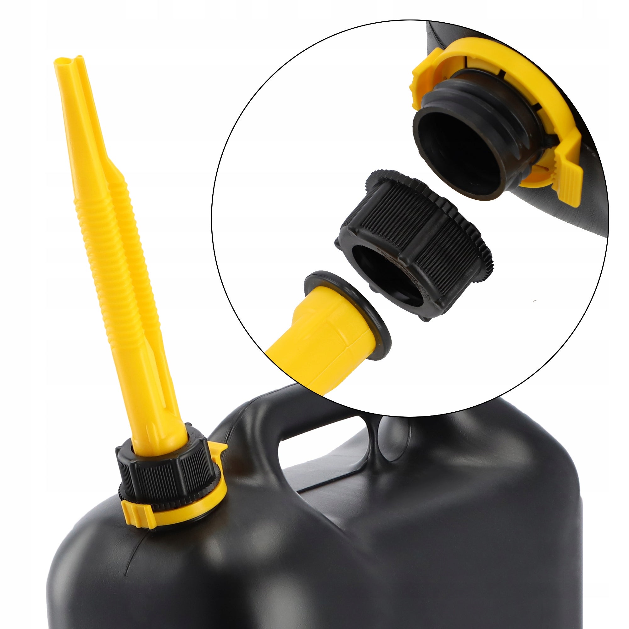 Lata de combustível KADAX Lata de plástico 6L + Funil - 5