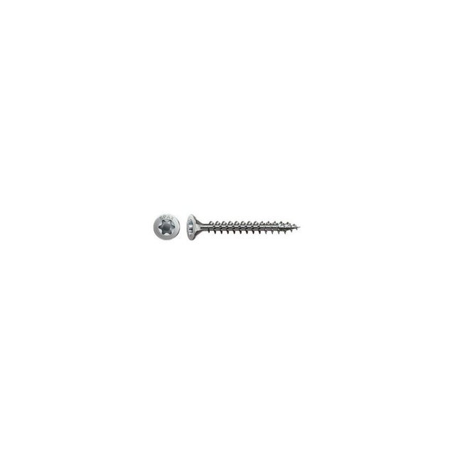 SPAX - Vis universelle pour terrasse - Inox A2 - 5x80 mm - Boîte de 100 vis
