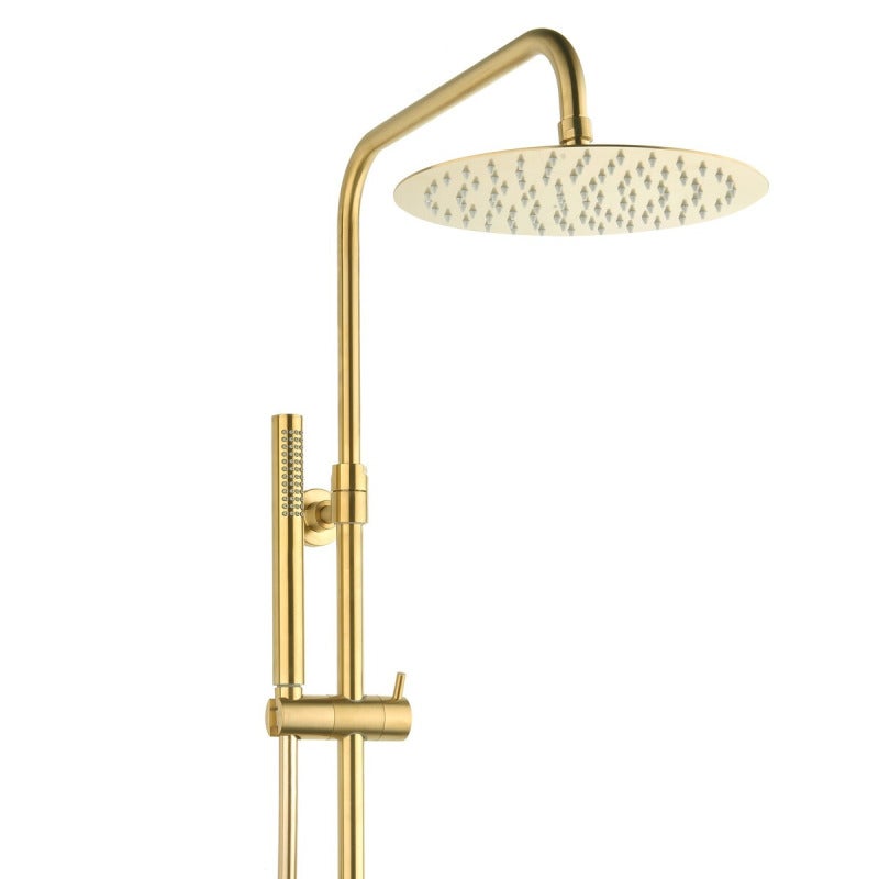 Swiss Aqua Technologies SAT DARK Colonna doccia con miscelatore termostatico, oro spazzolato (SATDASSTKBZ) - 2