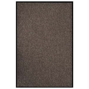 vidaXL Zerbino Lavabile Marrone 90x120 cm - Tappetino per