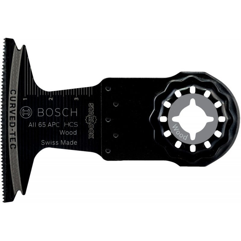 Bosch 5x Brzeszczot do cięcia wgłębnego HCS AII 65 APC Wood 40 x 65 mm - 2608662358
