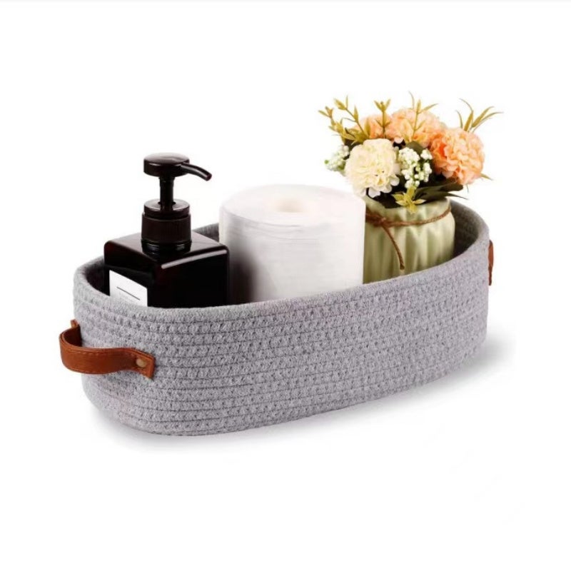 Panier De Rangement En Cuir Avec Poignée - 36x33x22 Cm, Intérieur MDF - Pour Vin, Fleurs, Magazines, Cadeaux - Noir, Plusieurs Coloris