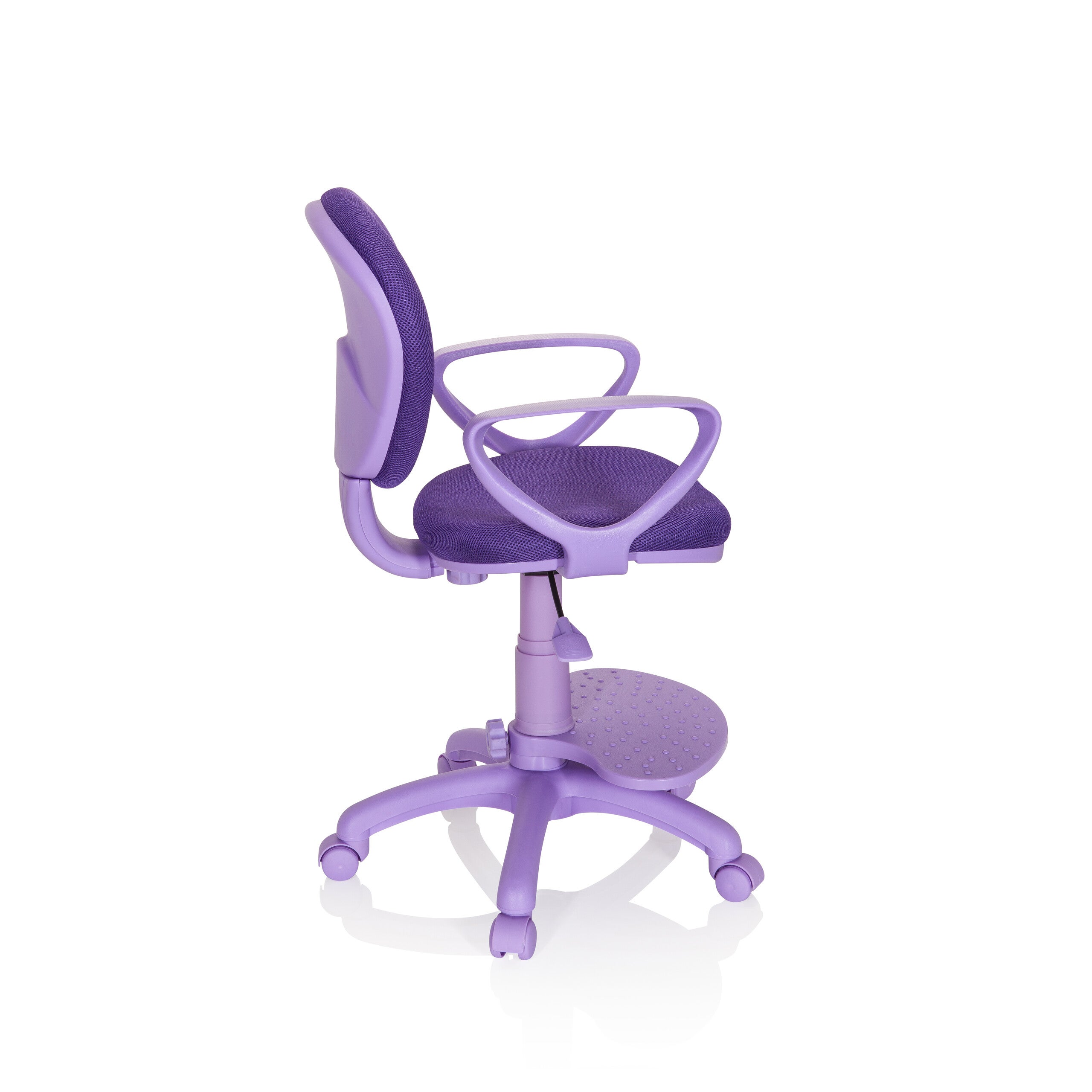 Sedia per bambini / Sedia da scrivania per bambini KID COLOUR Tessuto Rosa hjh OFFICE - 6