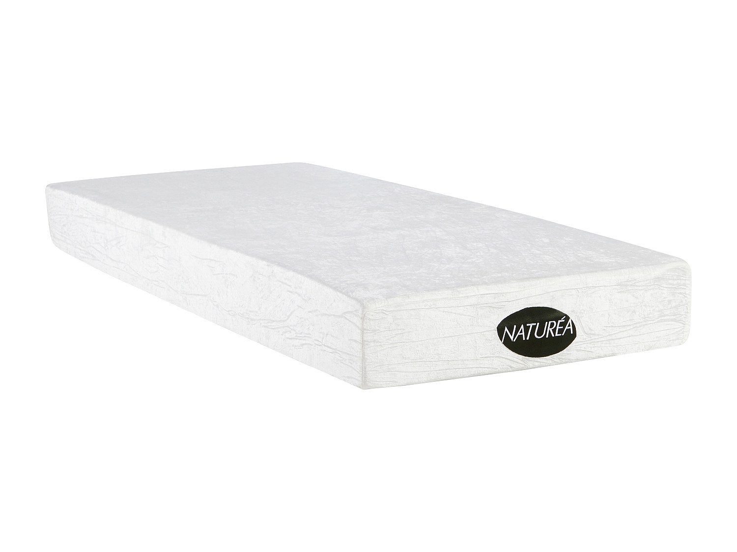 Materac 90 x 200 cm z pianką z pamięcią kształtu i bambusa o grubości 20cm - PARURE marki NATUREA
