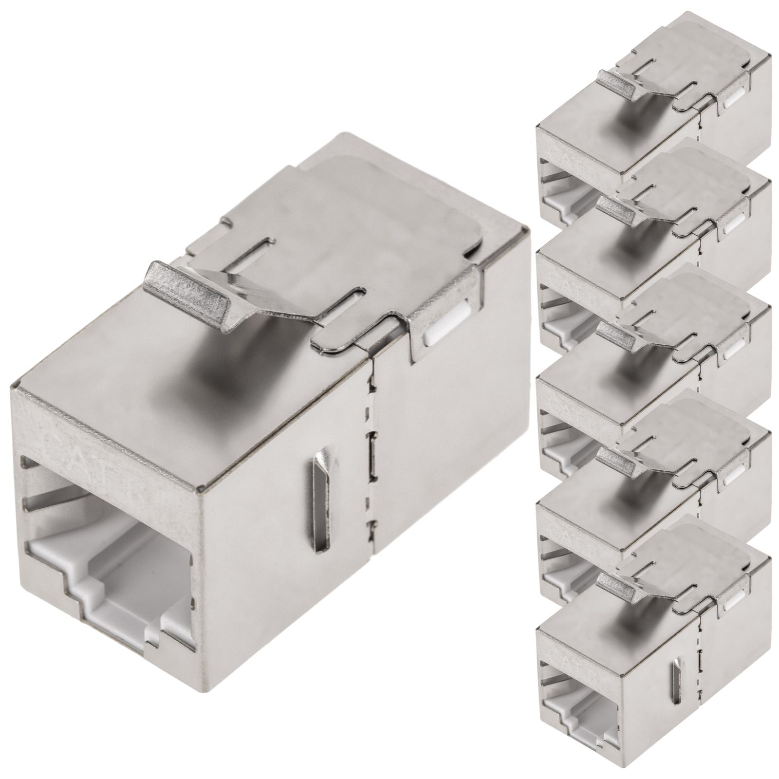 OEM Accoppiatore RJ45 F/F UTP C6A Keystone Schermato - Foto 10
