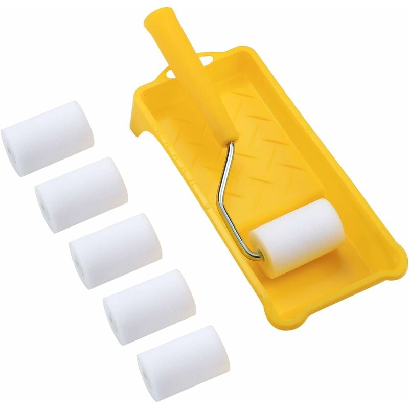 Ricarica Mini Rullo Per Muro Liscio, Soffitto NESPOLI Teflon Maxi Pro - Foto 6