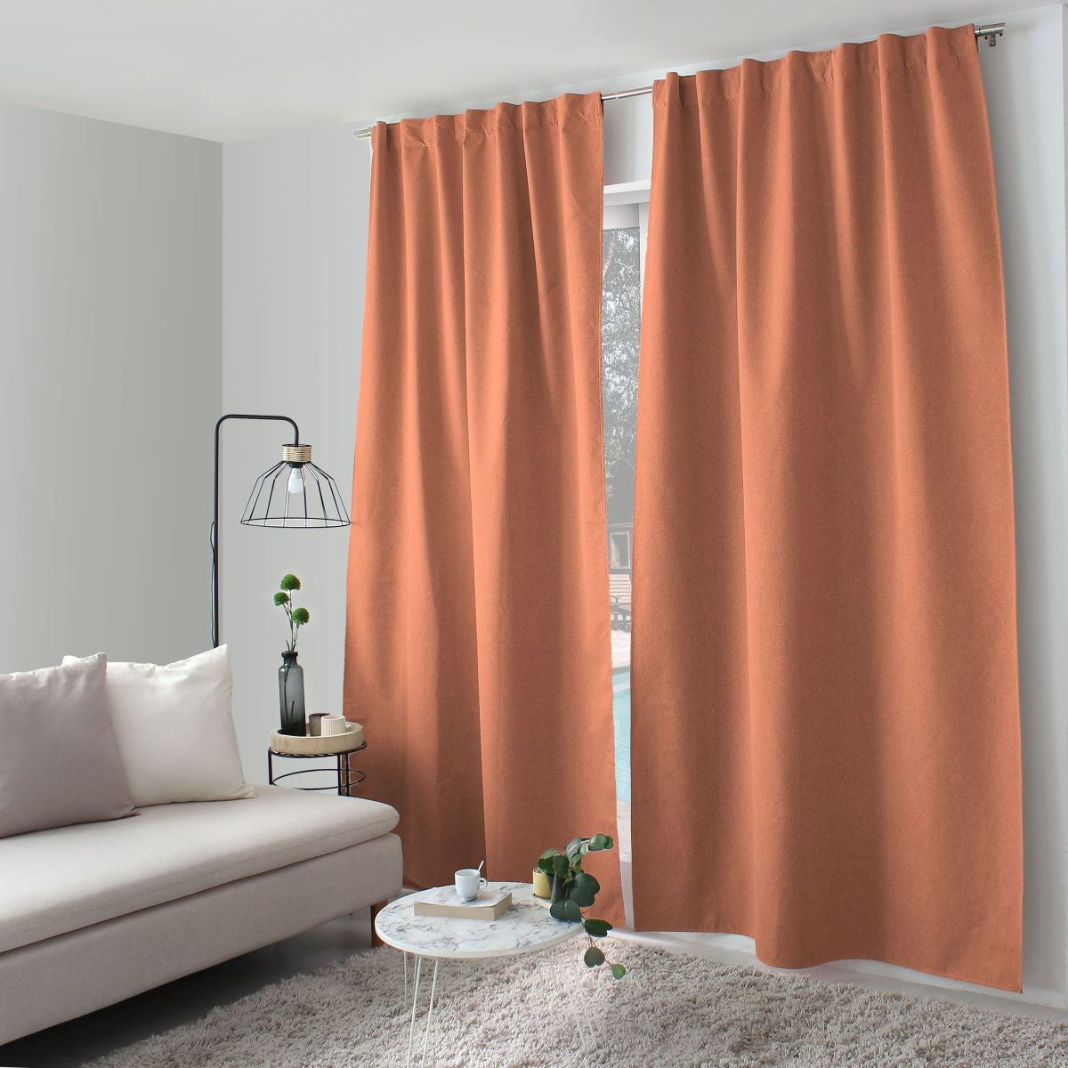 Orange / cuivré