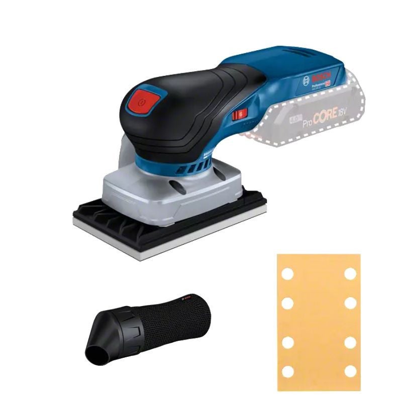 Szlifierka oscylacyjna Bosch GSS 18V-13 Professional bezprzewodowa z systemem odsysania Click &amp; Clean