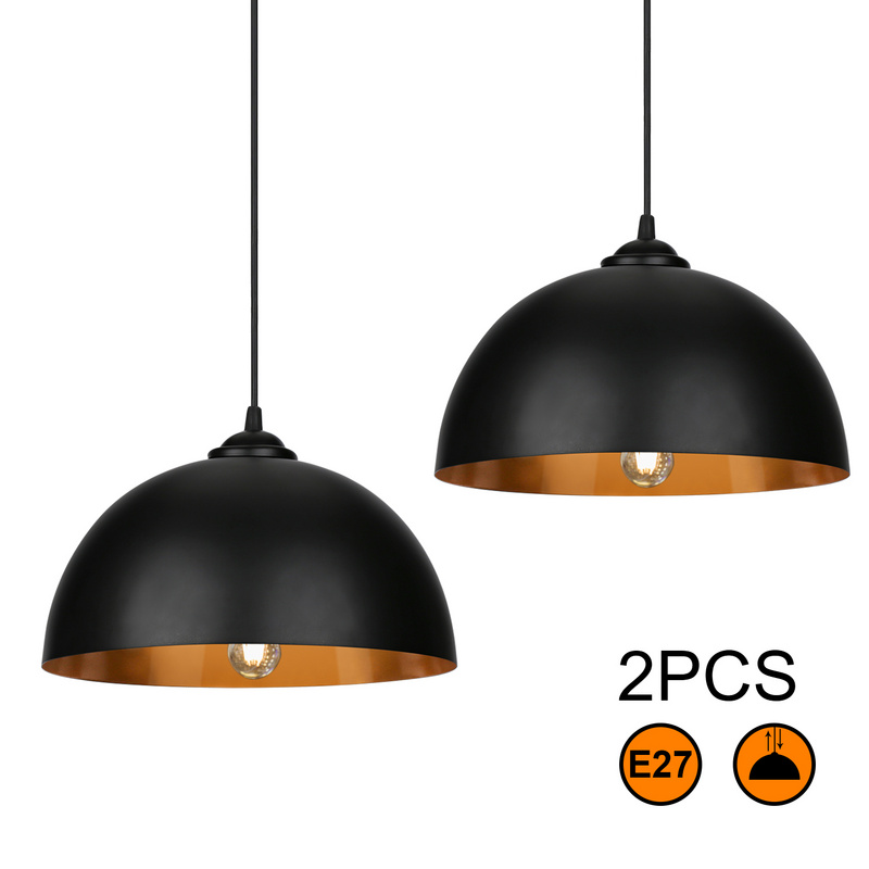 Lustre Rétro Lampe Vintage Suspension Industrielle Lustre Forme