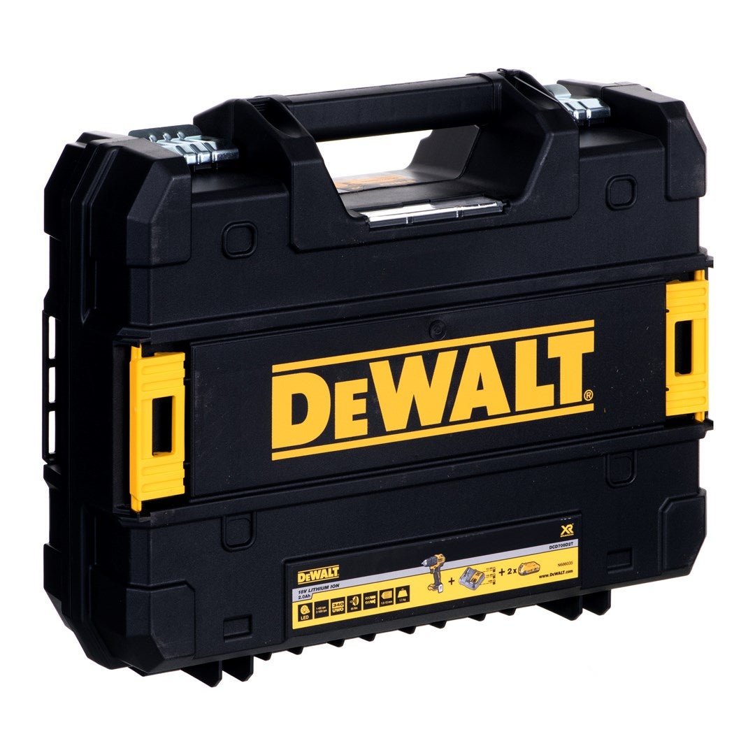Perceuse visseuse 18V XR Brushless (2x2,0 Ah) - DEWALT DCD708D2T - 9
