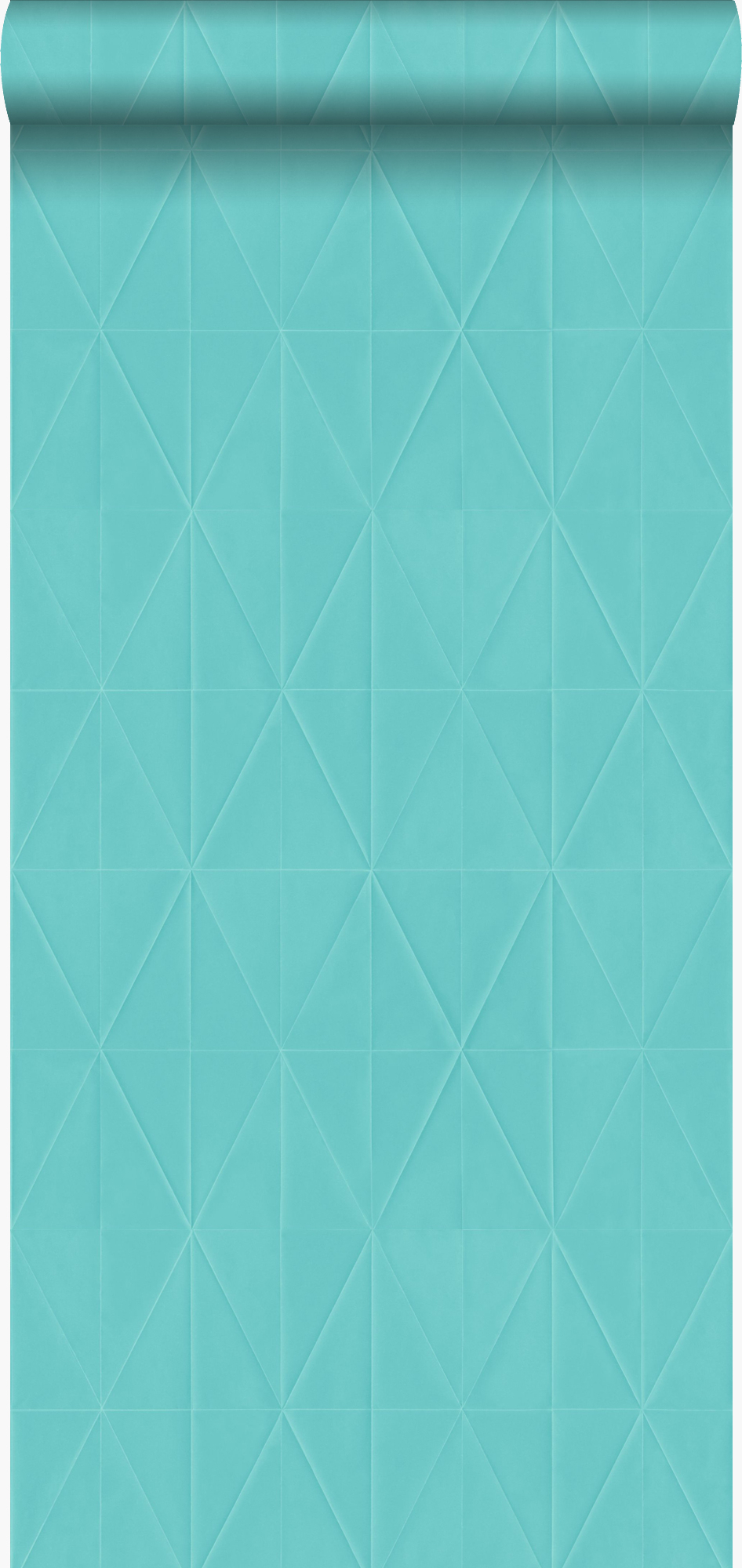 Tapeta forma graficzna turkusowym - 53 cm x 10.05 m - ORIGIN