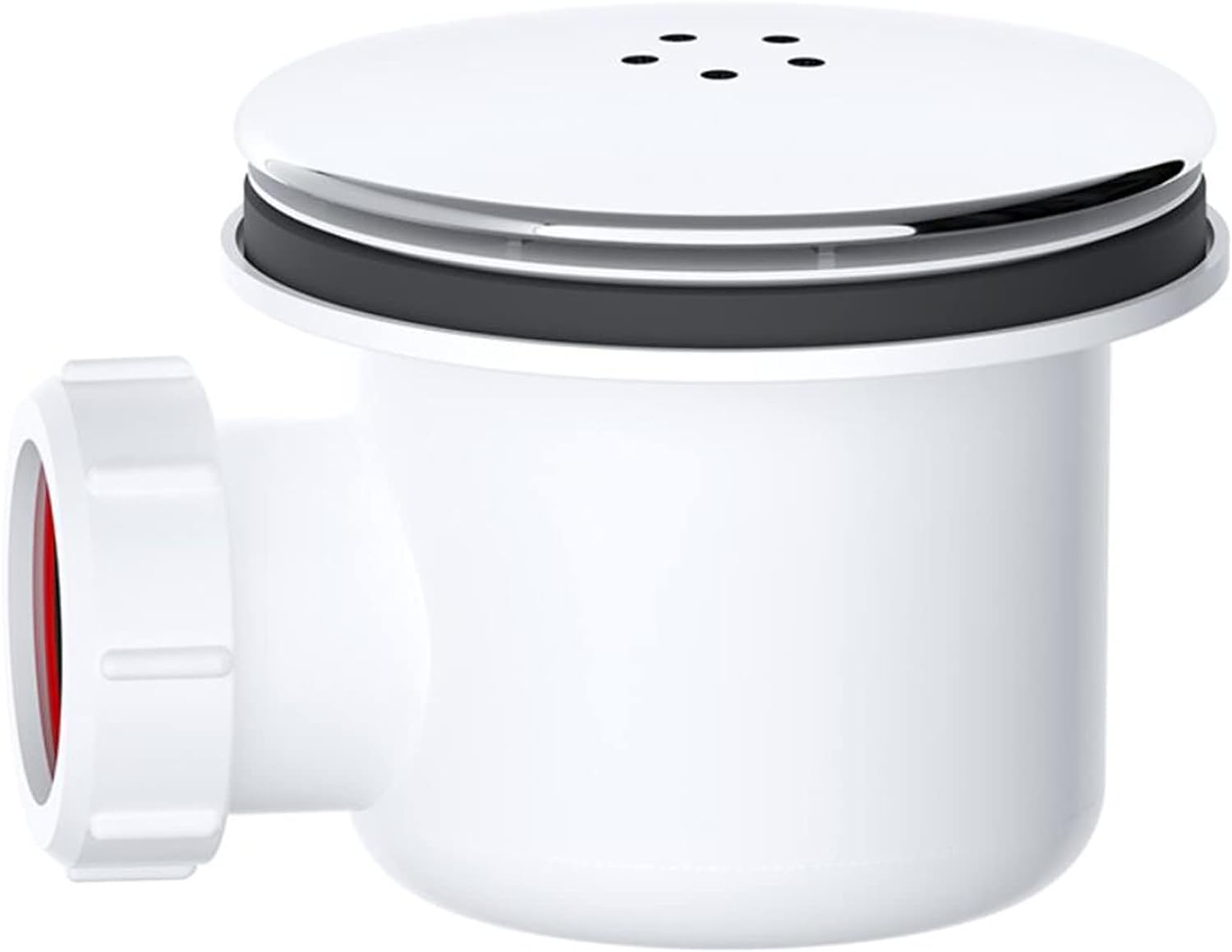 Couvercle de vidange de douche, couvercle de remplacement pour siphon de douche, couvercle de bonde de douche 90 mm/115 mm, couvercle de bonde de douc - 4