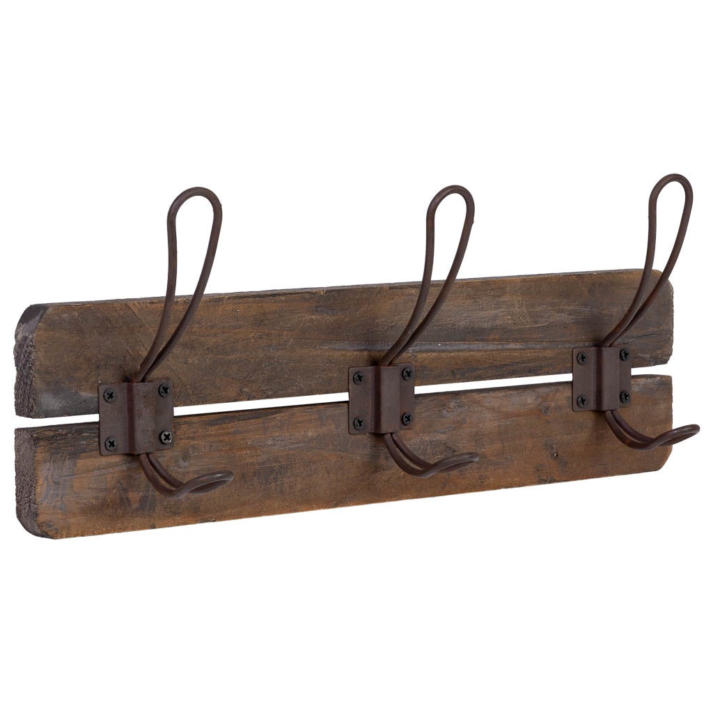 Patère Oiseaux Double Murale Ou Porte Vêtements Manteaux Torchons 2 Crochets En Fonte Patinee Grise 3701102524704