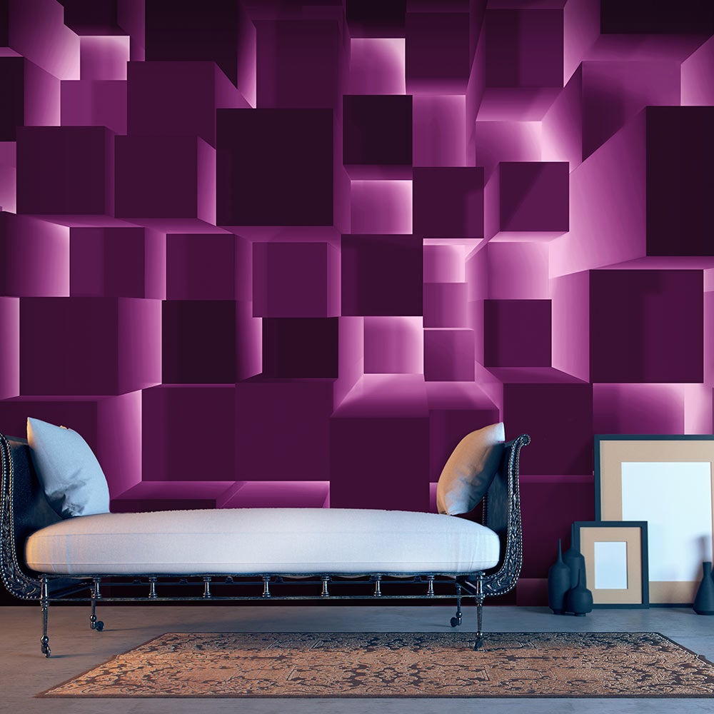 Papier peint - Purple Hit [400x280] | Leroy Merlin