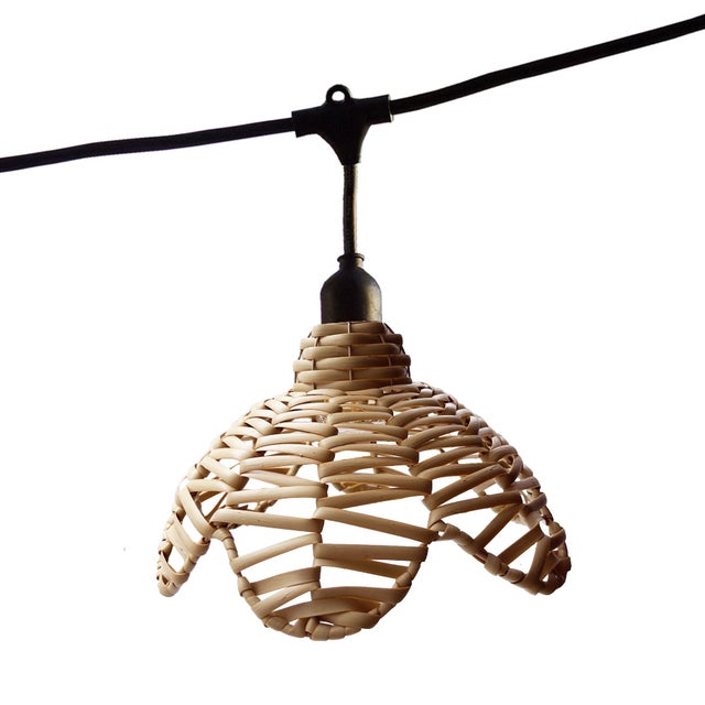 Lampki choinkowe FLOWER 7xE27 6M z możliwością łączenia