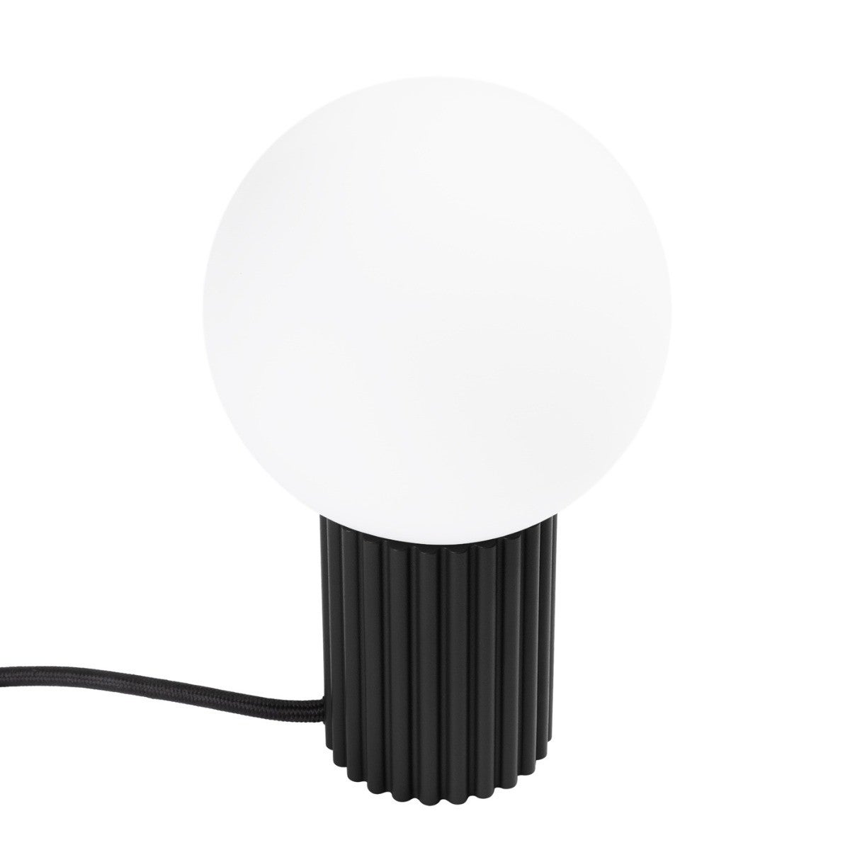 Lampa biurkowa nowoczesna HALO czarno-biała 1xG9x8W Sollux Lighting