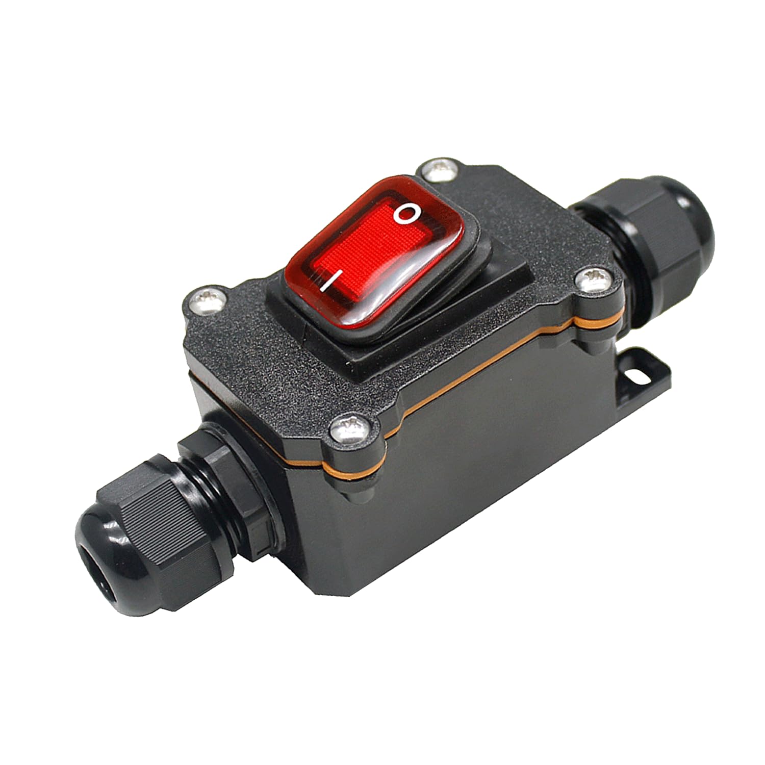 2 Pezzi 12V 25A SPST ON/OFF 2Pin 2 Posizioni Interruttore A Bilanciere Con Tappo Di Copertura Impermeabile Per Auto Kn3d 101 76092260