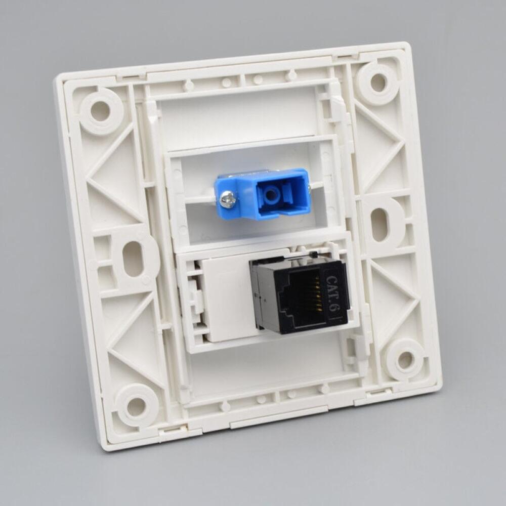 Applicable à l'interface fibre optique SC, à la prise murale et au panneau de prise réseau RJ45 - 5