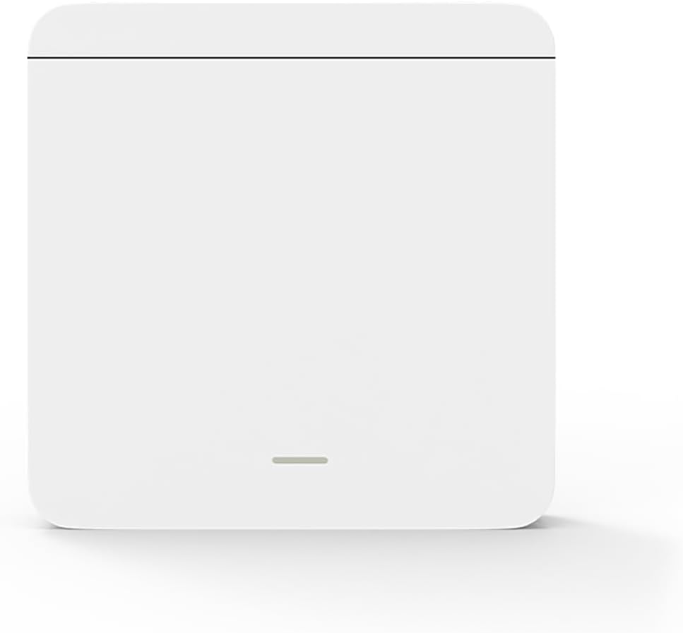 Inteligentny zestaw przełącznika Wi-Fi + odbiornik 1-przyciskowy, kompatybilny z Tuya Google Home Alexa