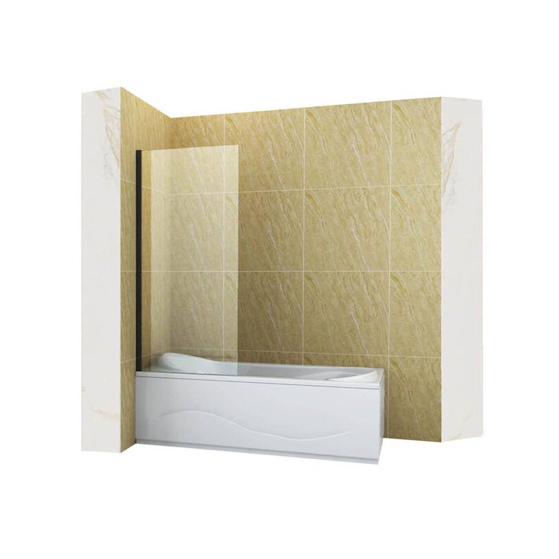 SILLA Parawan nawannowy ASTON 1-skrzydłowy 70x150 cm Fix Czarny