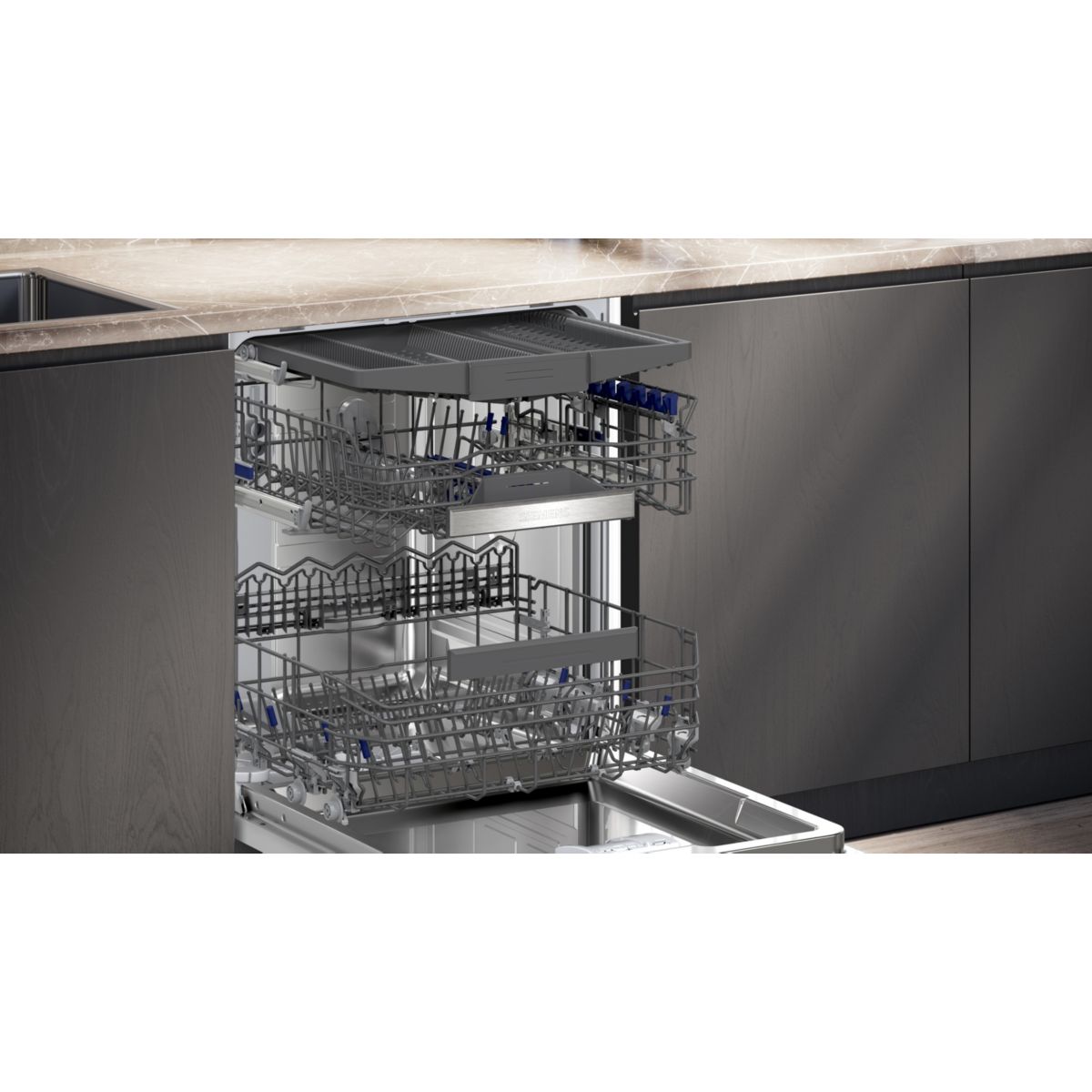 Lave vaisselle encastrable SIEMENS SN95EX12CE, iQ500, glassZone - 4