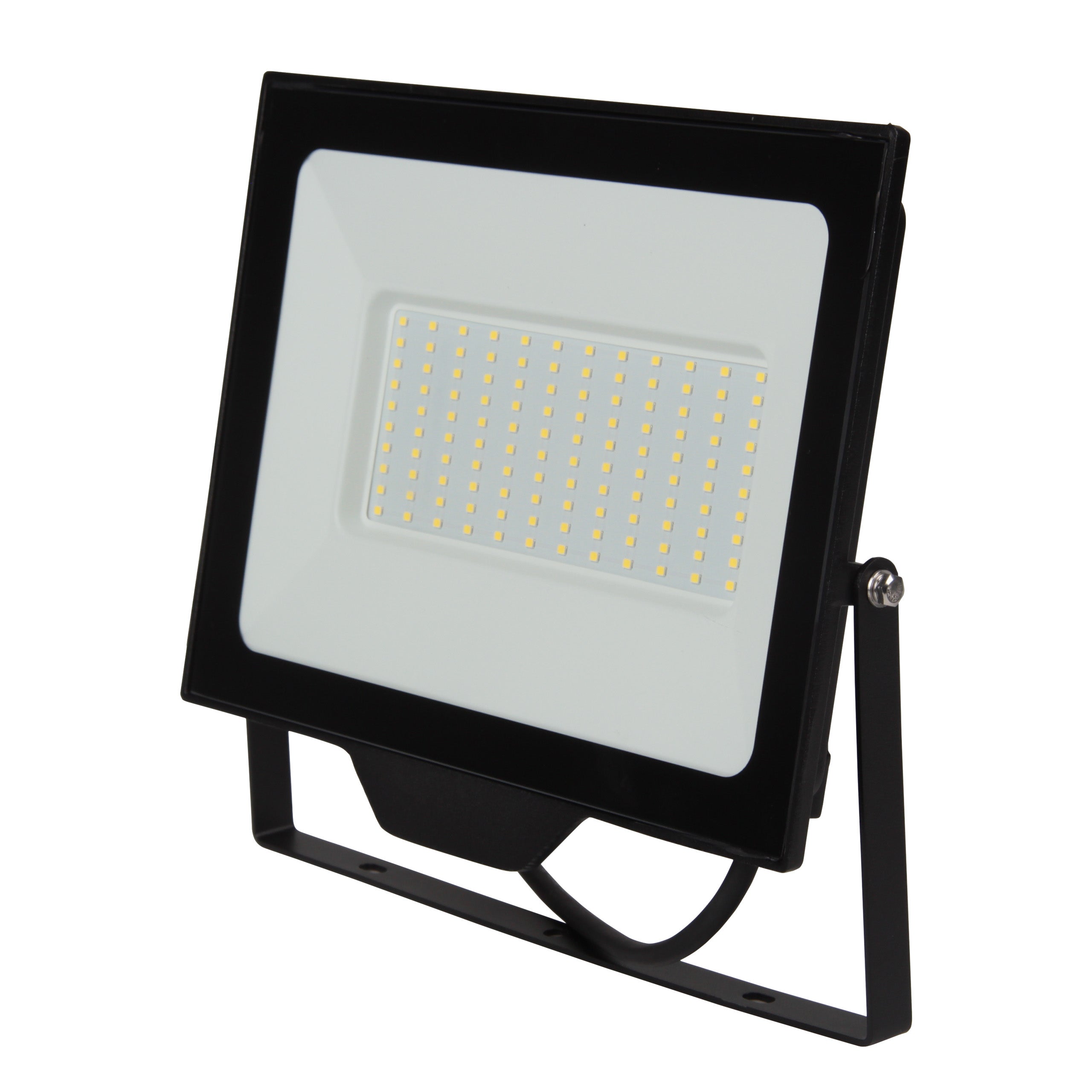 Naświetlacz LED Neves 100W IP65 neutralna biel 4500K lampa halogen czarny MasterLED