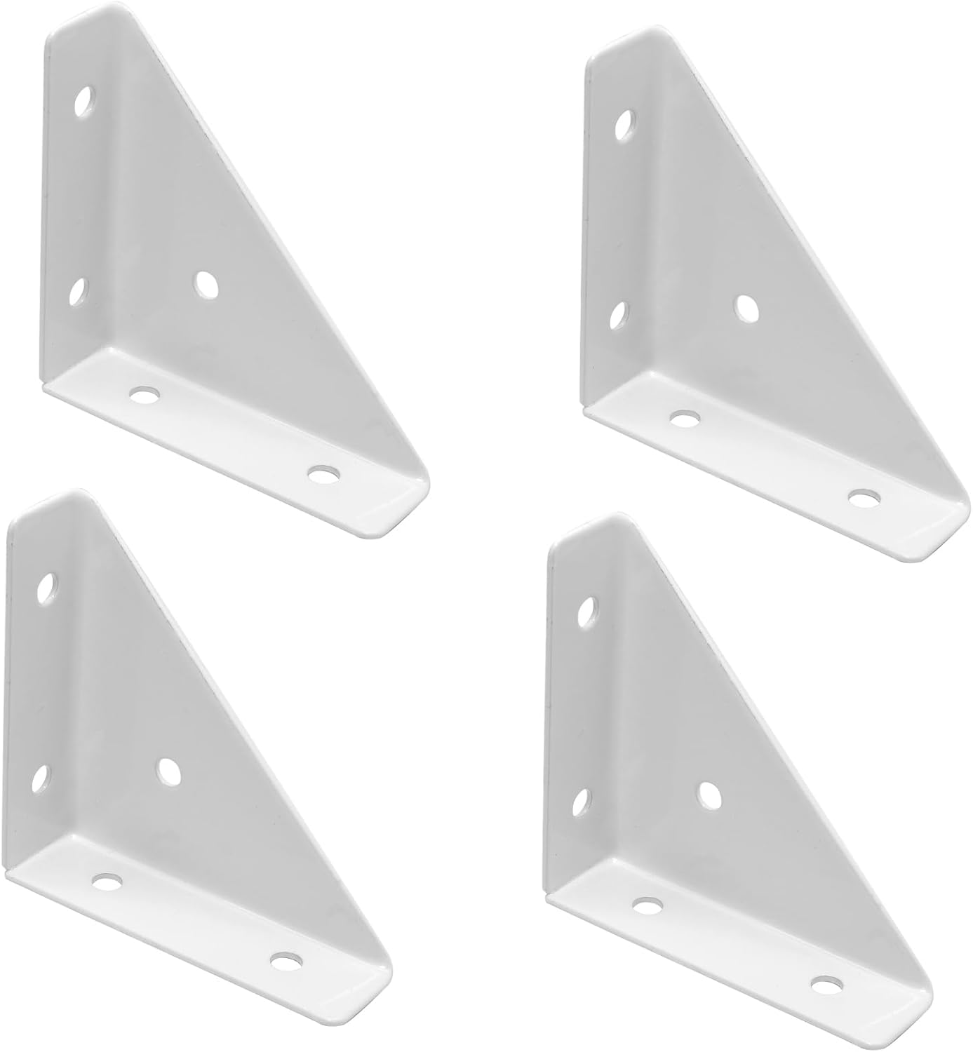 Équerre d'angle, équerre d'angle blanche, équerre triangulaire pour ...