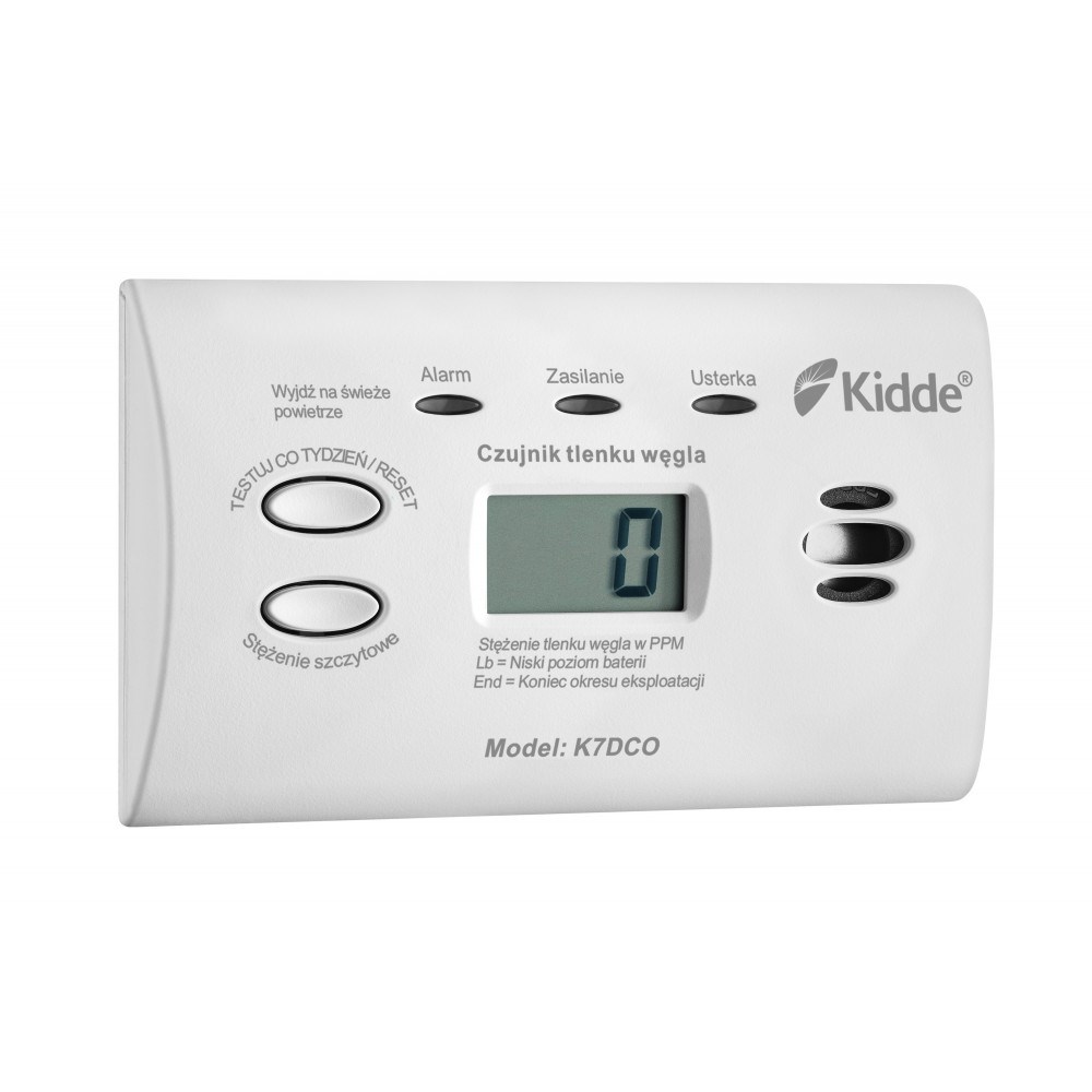 Détecteur de monoxyde de carbone Kidde K7DCO avec écran LCD - 2