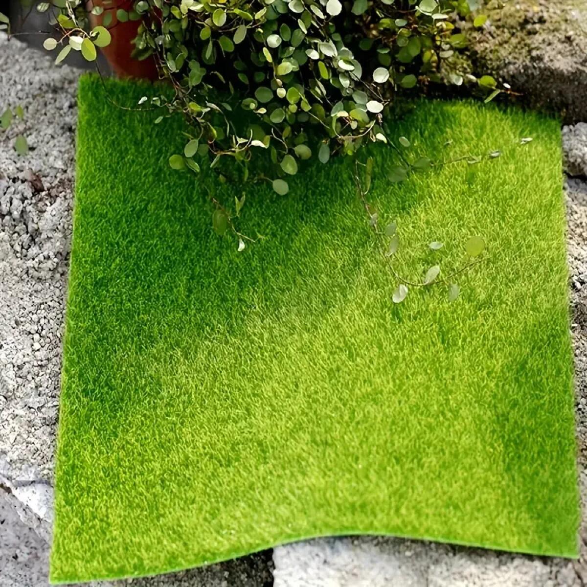 Tapis Pelouse Synthetique Exterieur 15Cm Faux Gazon Exterieur Fausse Pelouse Ideale Pour Decor DIY Micro Paysage Et Maison - 7