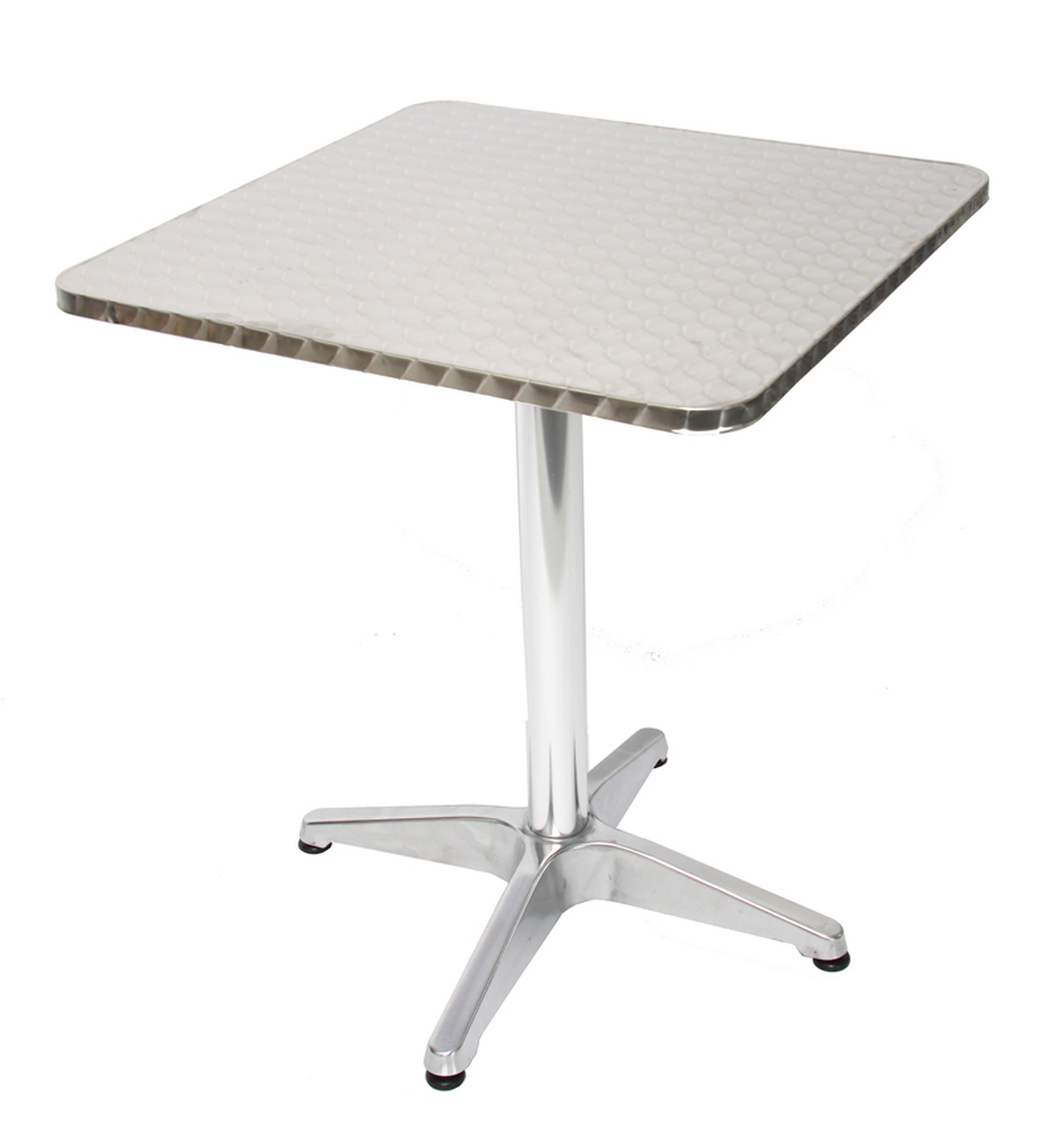 Aluminiowy stół ogrodowy bistro M28, prostokątny, 60 cm