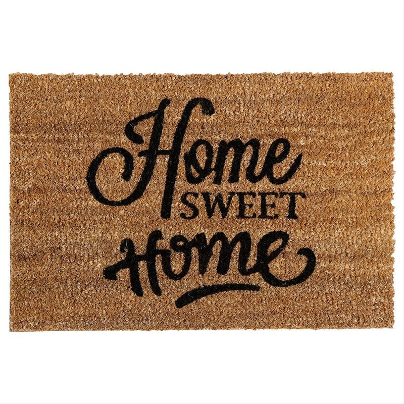 Alfombra de bienvenida rectángulo exterior 61x41x2 cm - home sweet home - silumen