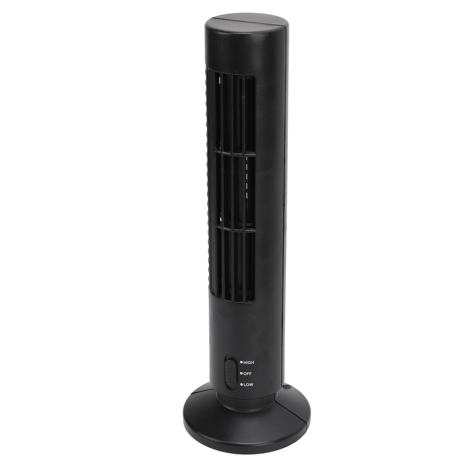 Intelligent Floor ventilateur noir silencieux 2 vitesses puissant sans pales Tower ventilateur pour maison chambre bureau pièce - 7