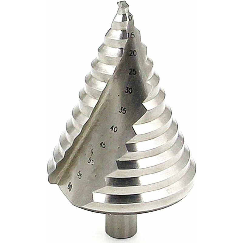 Wiertło stopniowe HSS Ø 6-60mm - Spiralne wiertło stożkowe dużych rozmiarów do metalu, drewna, plastiku
