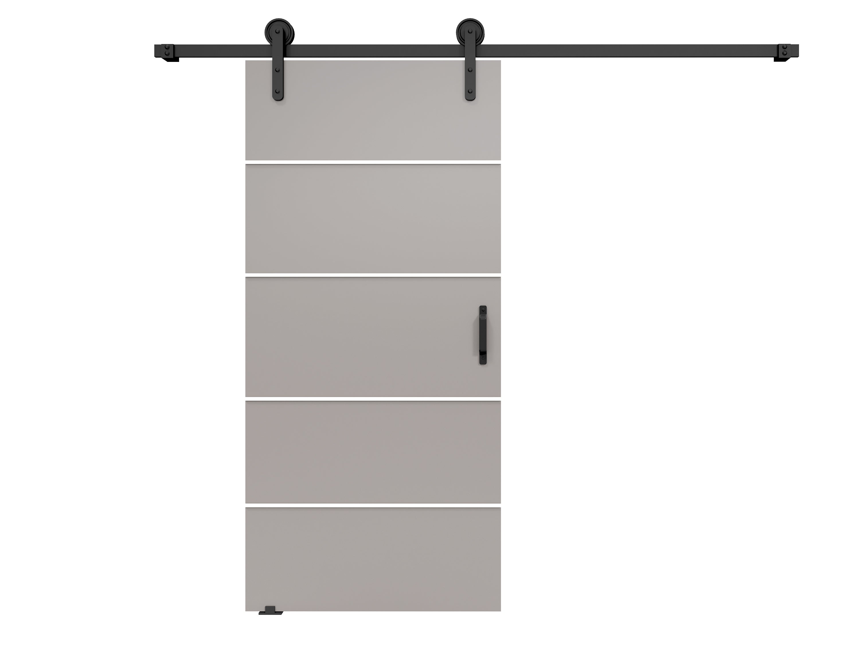 Drzwi przesuwne wewnętrzne LIFT B 86 cm w kolorze szary .