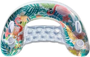 Materassino gonfiabile Cigno per piscina - 130 x 99 x 102 cm