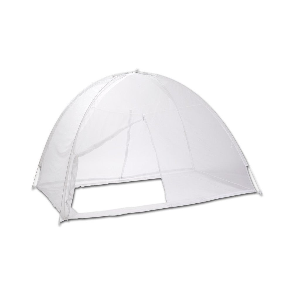 Moustiquaire Dôme Pop-up TERRE JARDIN Pour Lit 200x150cm - Blanc, Protection Anti-moustiques