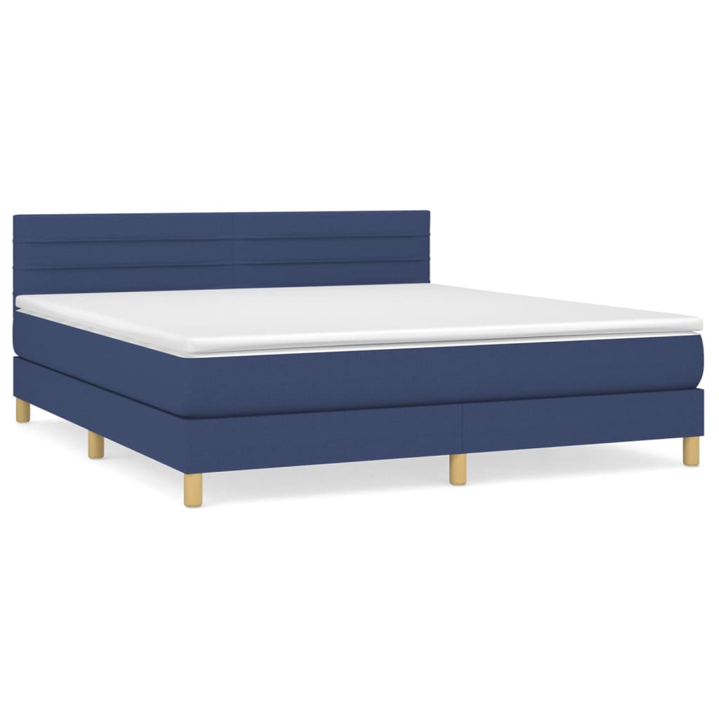 CelinaTex Lucina Drap-Housse Coton 140x200-160x200 Cm Bleu D'Eau - Pour Surmatelas Et Sommier