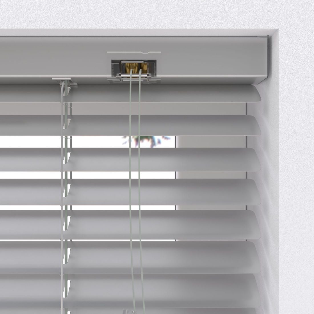 Radeco® Store vénitien en Aluminium Easy - 25 mm - Argent - 60 x 130 cm - 4