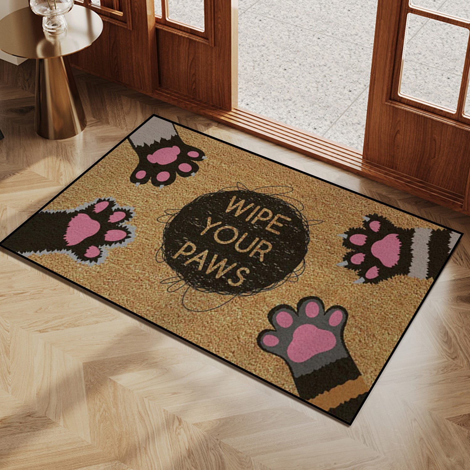 Zerbino In Fibra Di Cocco Classico - Rettangolare 40x60 Cm Con Fondo In PVC