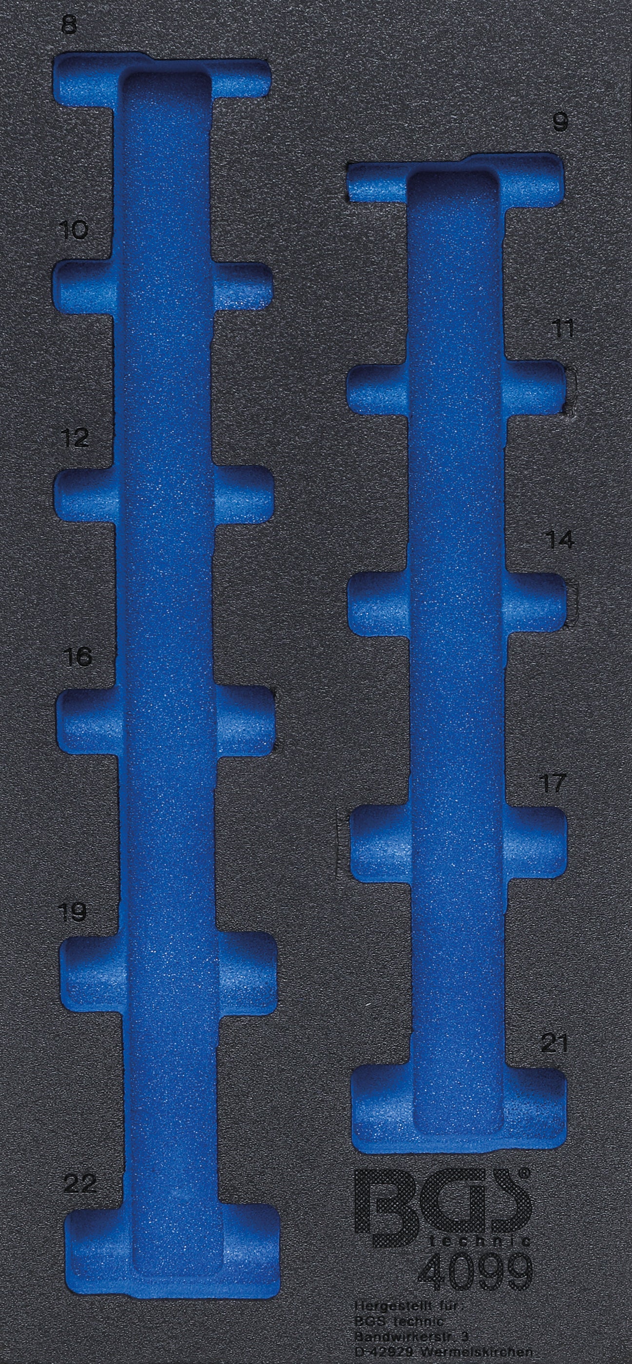 Insert de servante d'atelier 1/3, vide | pour art. 4098 | Leroy Merlin