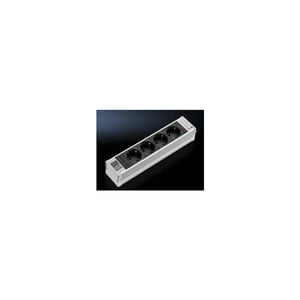 BRENNENSTUHL 1151760 BASE MÃšLTIPLE 5 M 2 SALIDAS AC NEGRO, BLANCO