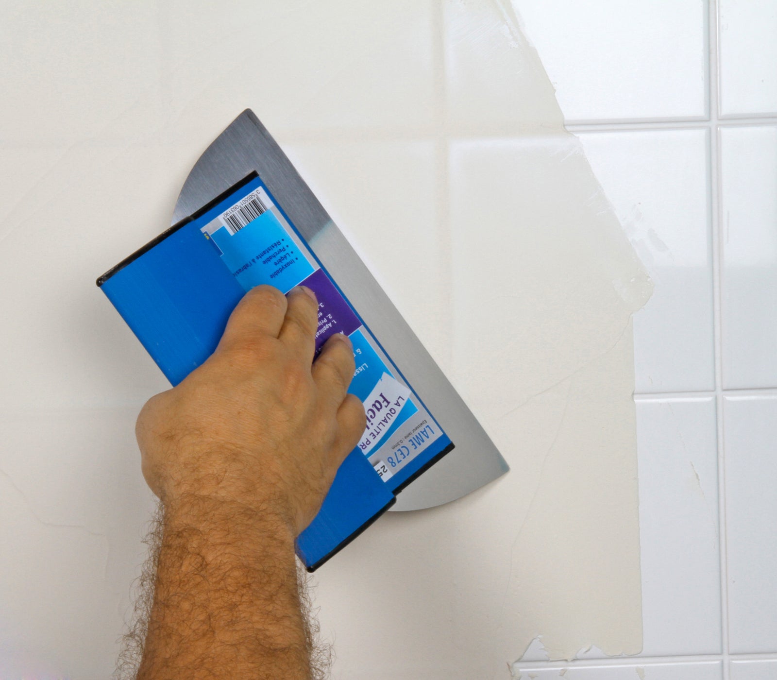 Enduit de rebouchage et rénovation spécial cuisine et salle de bain Semin - adapté aux pièces humides - seau de 1 kg - 2