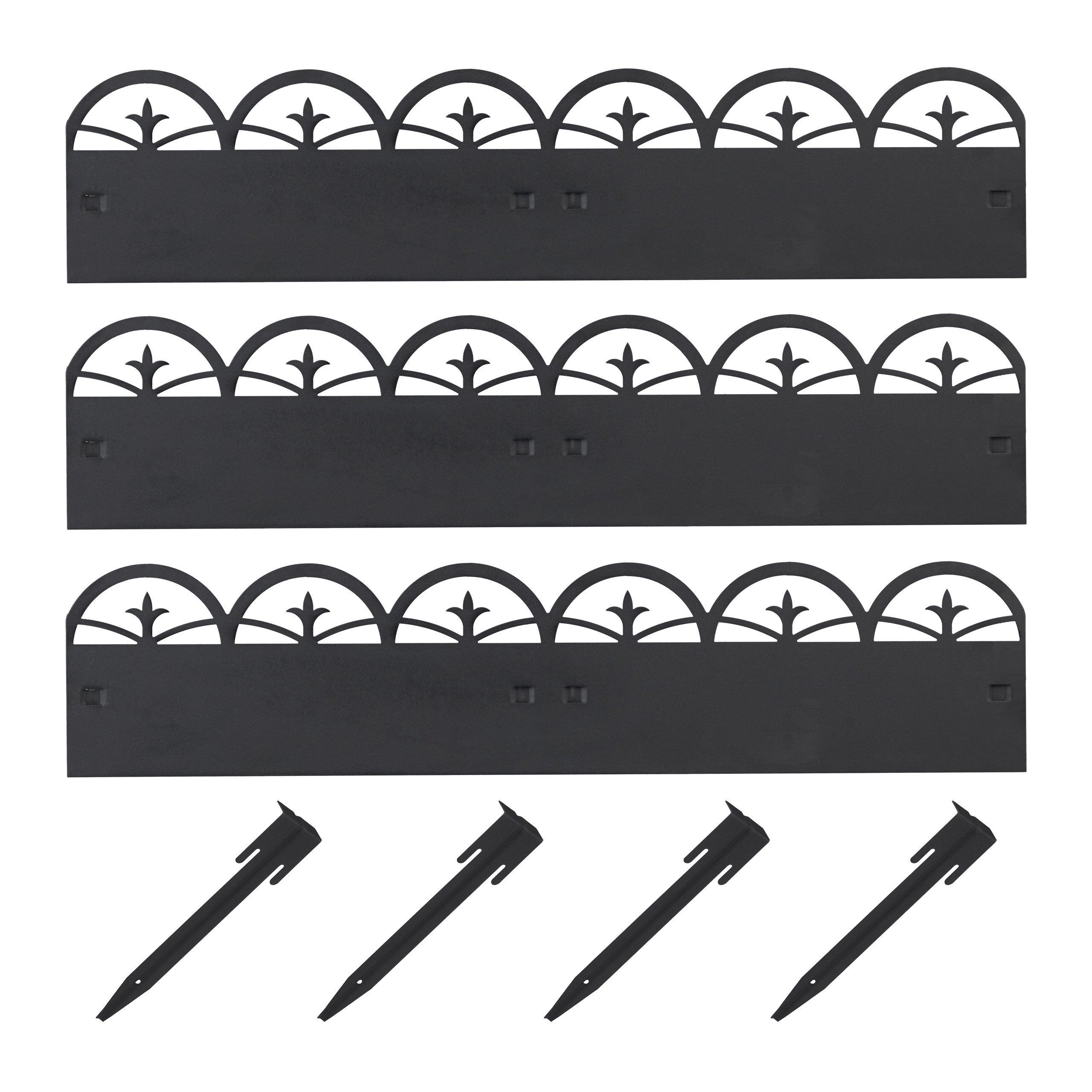 Portagiornali In Feltro Grigio Antracite REFLECTS - Piegevole, Con Maniglia, 31x29.5x17.5cm - Foto 3